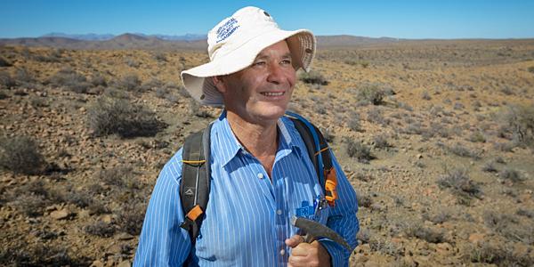 Prof. Bruce Rubidge of the Wits ESI is an NRF A rated scientist.